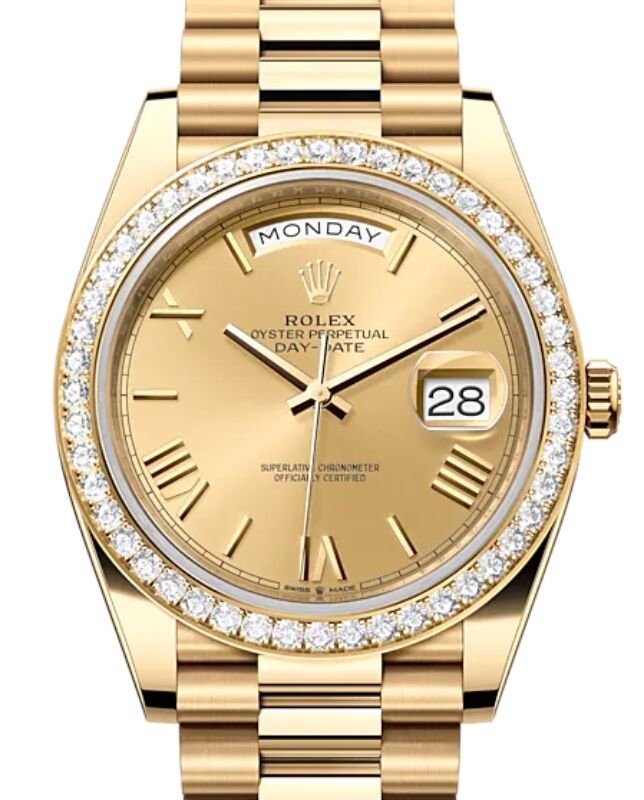 Page 2 - Yellow Gold Rolex Day-Date 40 President Watches ON SALE
