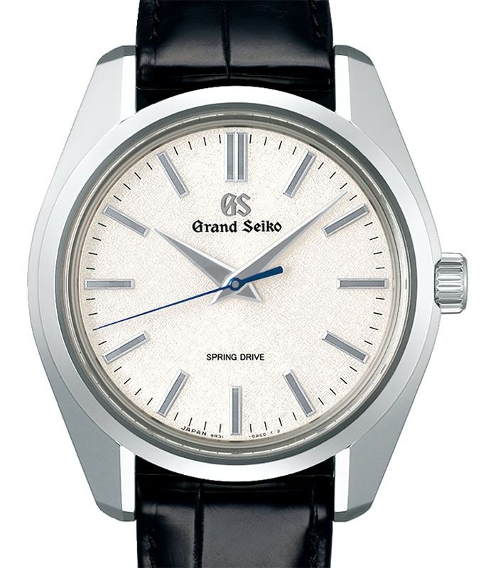 SEIKO DP-644 オリーブ（白）パタパタ時計 Grand Seiko Heritage Spring Drive 44GS Steel Asaborake White Dial