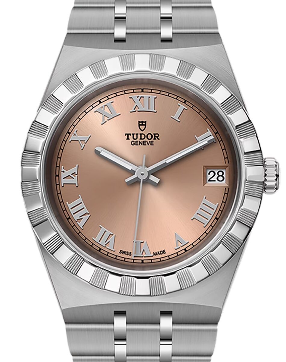 時計 TUDOR  M28400-0009 Tudor Royal Steel 34mm Salmon Dial M28400-0009 - BRAND NEW