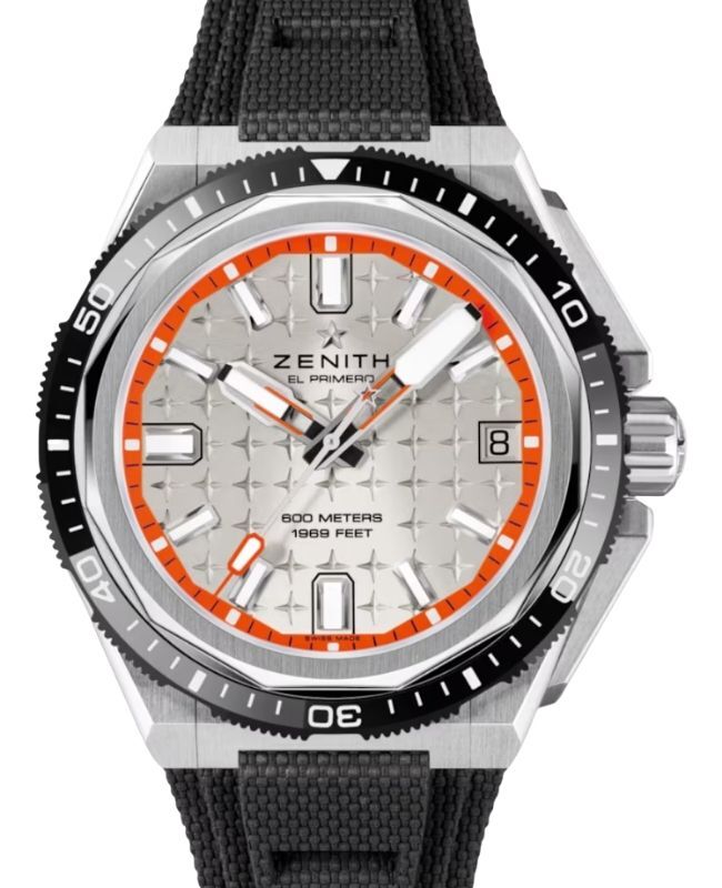 Zenith Defy Extreme Diver Titanium Silver Dial 95.9600.3620/01