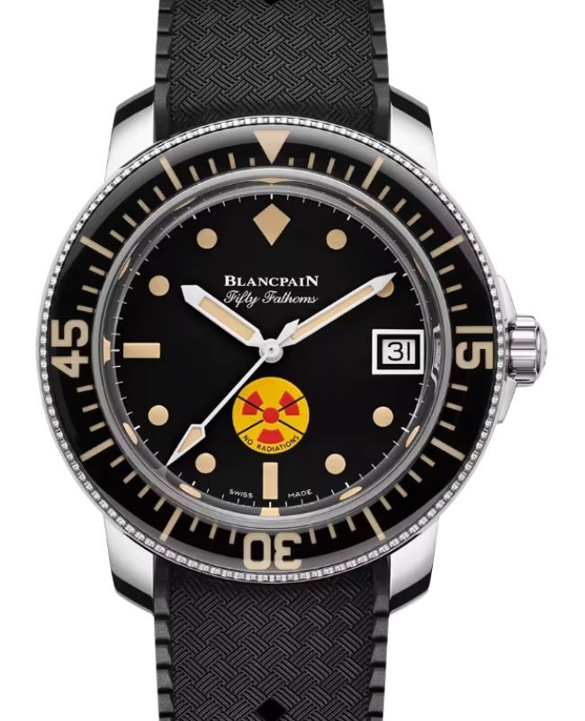 Blancpain Fifty Fathoms No Rad Limited Edition Steel 40.3mm Black