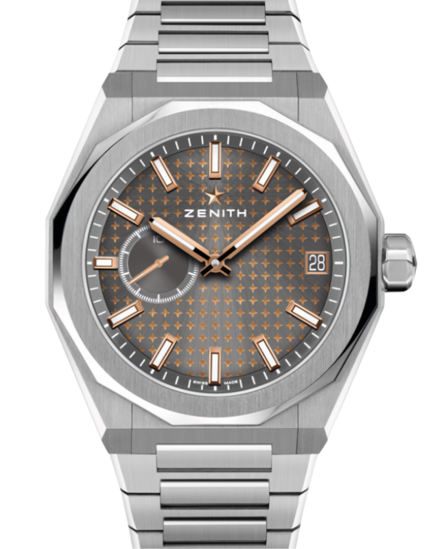Zenith Defy Skyline Steel 41 Grey Sunburst-Patterned Dial 03.9300