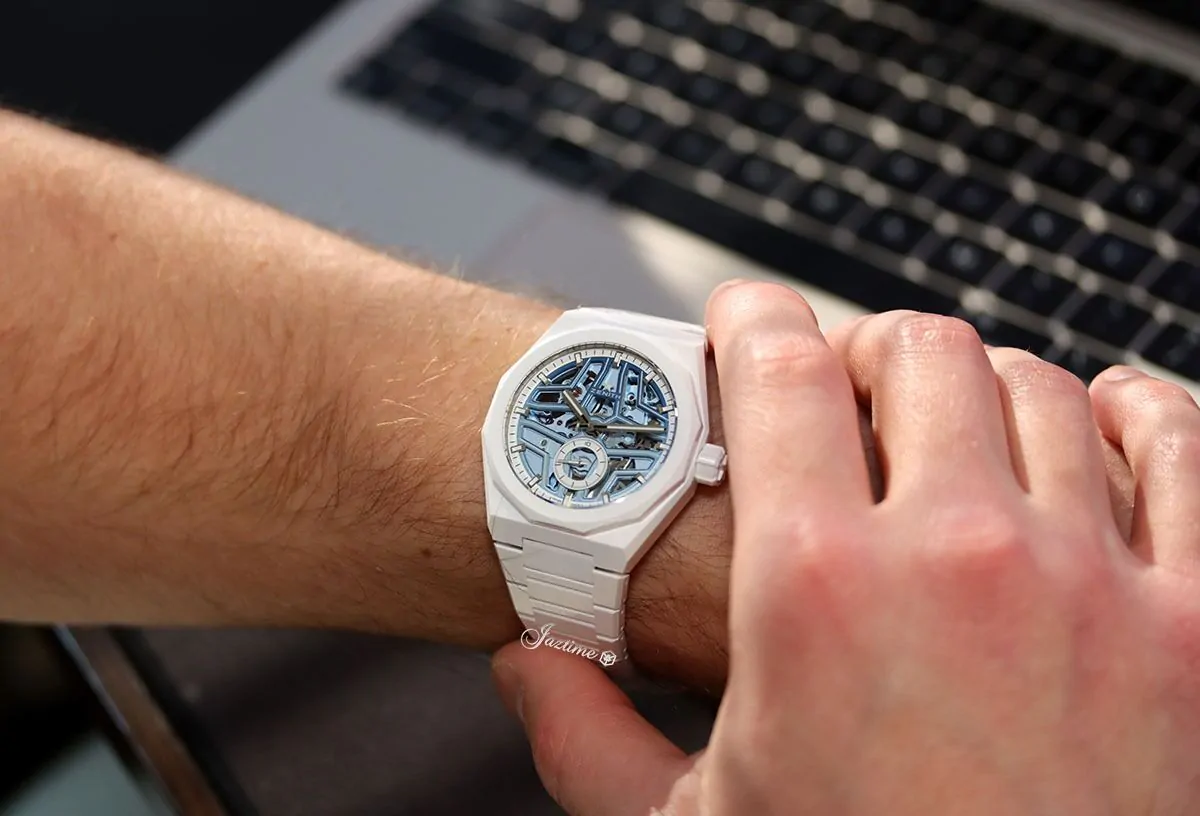Zenith Defy Skyline Skeleton White Ceramic 49.9309.3620/85.I001 — 3