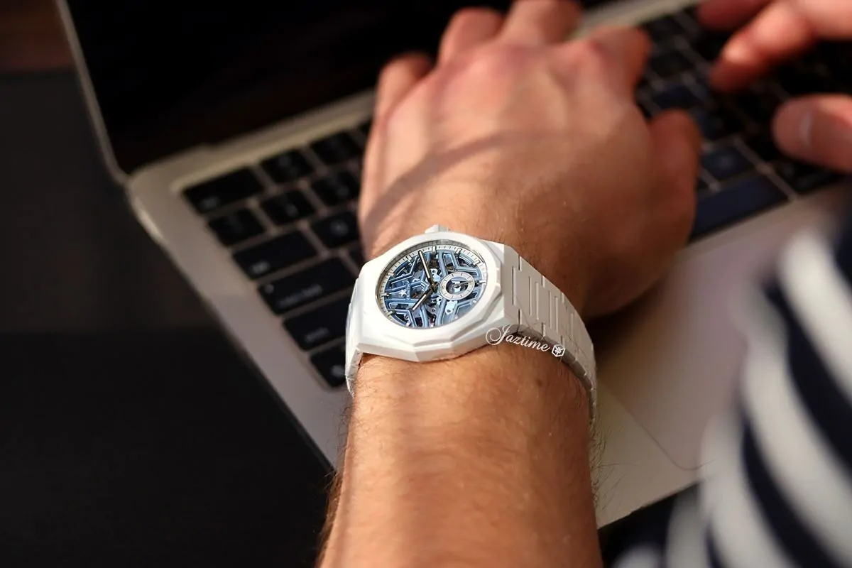Zenith Defy Skyline Skeleton White Ceramic 49.9309.3620/85.I001 — 4