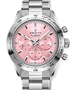 Zenith Chronomaster Sport "Limited Edition" Steel 41mm Metallic Pink Dial 03.3109.3600/18.M3100 - BRAND NEW