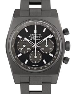 Zenith Chronomaster Revival Shadow Titanium 37mm Black Dial 97.T384.4061/21.M384 - BRAND NEW