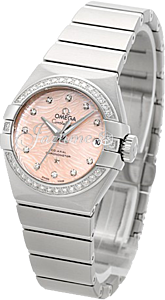 OMEGA 123.15.27.20.57.002 CONSTELLATION CO-AXIAL 27mm STEEL - BRAND NEW