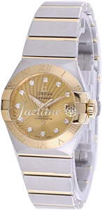 OMEGA 123.20.27.20.58.001 CONSTELLATION CO-AXIAL 27mm STEEL AND YELLOW GOLD - BRAND NEW