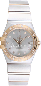 OMEGA 123.25.35.20.52.003 CONSTELLATION CO-AXIAL 35mm STEEL AND GOLD - BRAND NEW