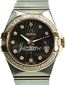 OMEGA 123.25.31.20.63.001 CONSTELLATION CO-AXIAL 31mm STEEL AND RED GOLD - BRAND NEW
