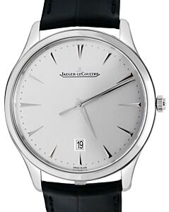 Jaeger-LeCoultre Calibre 899/1 Master Ultra Thin Date 1288420 Silver Index Stainless Steel Leather 40mm Automatic BRAND NEW