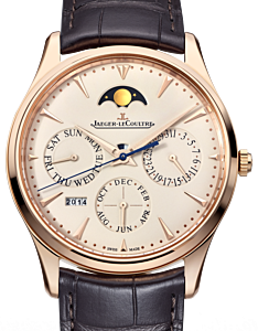 Jaeger-LeCoultre Calibre 868/1 Master Ultra Thin Perpetual 1302520 Eggshell Beige Index Rose Gold Leather 39mm Automatic BRAND NEW