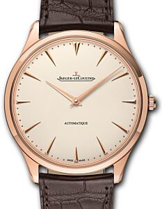 Jaeger-LeCoultre Calibre 898C Master Ultra Thin 41 1332511 Eggshell Beige Index Rose Gold Leather 41mm Automatic BRAND NEW