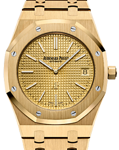 Audemars Piguet Royal Oak Extra-Thin Yellow Gold Dial 39mm 15202BA.OO.1240BA.02 - BRAND NEW