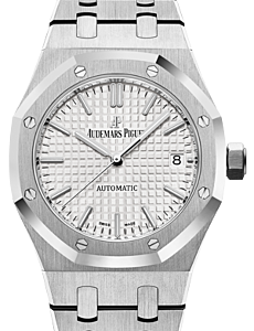Audemars Piguet Royal Oak Selfwinding Stainless Steel White Dial 37mm 15450ST.OO.1256ST.01