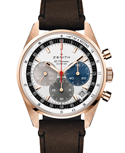 Zenith Chronomaster EP Original 18-Carat Rose Gold 38mm White Dial 18.3200.3600/69.C901 - BRAND NEW