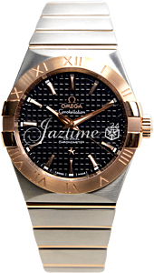 OMEGA 123.20.38.21.01.001 CONSTELLATION CO-AXIAL 38mm STEEL AND RED GOLD - BRAND NEW