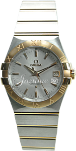 Omega Constellation Quartz 123.20.35.60.02.001 35mm Silver Index Roman Rose Gold Stainless Steel - BRAND NEW