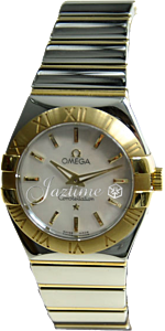 OMEGA 123.20.27.60.05.004 CONSTELLATION QUARTZ 27mm STEEL AND YELLOW GOLD BRAND NEW