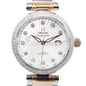 Omega De Ville Ladymatic Stainless Steel Red Gold 425.25.34.20.55.001 - BRAND NEW