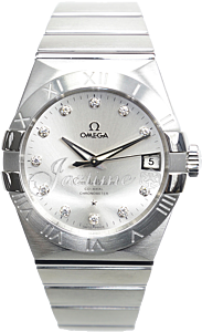 OMEGA 123.10.38.21.52.001 CONSTELLATION CO-AXIAL 38mm STEEL - BRAND NEW