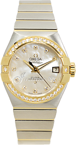 OMEGA 123.25.27.20.55.003 CONSTELLATION CO-AXIAL 27mm STEEL AND YELLOW GOLD - BRAND NEW