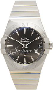 Omega Constellation Co-Axial Automatic 123.10.38.21.06.001 38mm Dark Grey Index Stainless Steel - BRAND NEW
