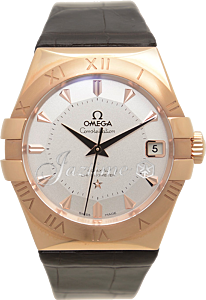 OMEGA 123.53.38.21.02.001 CONSTELLATION CO-AXIAL 38mm SEDNA GOLD - BRAND NEW