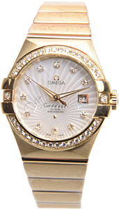 OMEGA 123.55.31.20.55.002 CONSTELLATION CO-AXIAL 31mm YELLOW GOLD - BRAND NEW