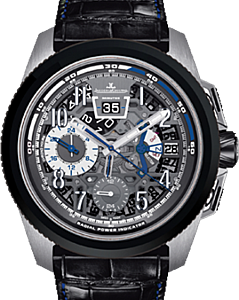 Jaeger-LeCoultre Calibre 780 Master Compressor Extreme LAB 2 203T541 Ruthenium Arabic Titanium Leather 46.8mm Automatic BRAND NEW