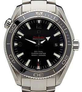 Omega 222.30.42.20.01.001 Planet Ocean 600M Co-Axial 42mm Black Arabic Stainless Steel BRAND NEW