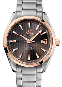 Omega Aqua Terra 150M Co-Axial Chronometer Steel/Rose Gold 41.5mm Grey Dial Steel Bracelet 231.20.42.21.06.0020 - BRAND NEW