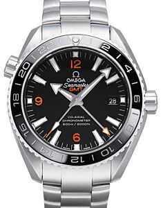 Omega Seamaster Planet Ocean 600M GMT 43.5mm Steel Black Dial 232.30.44.22.01.002