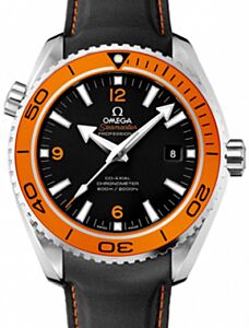 Omega 232.30.46.21.01.004 Planet Ocean 600M Co-Axial 45.5mm Orange Black Stainless Steel BRAND NEW