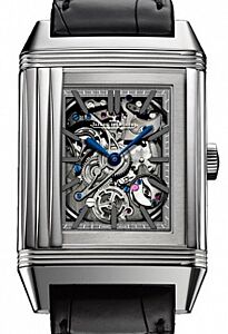 Jaeger-LeCoultre Calibre 944 Reverso R?p?tition Minutes ? Rideau 2353520 Skeleton White Gold Leather 55 x 36mm Manual-Winding - BRAND NEW