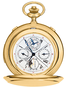 Audemars Piguet 25712BA.OO.0000XX.01 Classique Pocket-Watch 59mm White Enamel Roman Yellow Gold BRAND NEW