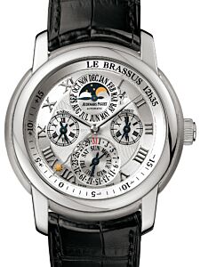 Audemars Piguet 26003BC.OO.D002CR.01 Jules Audemars Equation Of Time 43mm Silver Roman Perpetual Calendar White Gold Leather BRAND NEW