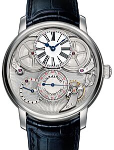 Audemars Piguet 26153PT.OO.D028CR.01 Jules Audemars Chronometer With Audemars Piguet Escapement 46mm White Enamel Roman Chronometer Platinum Leather BRAND NEW