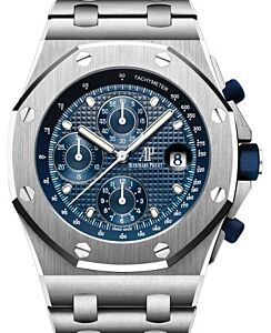 Audemars Piguet "The Beast" Offshore 42mm Chronograph Steel Blue 26237ST.OO.1000ST.01