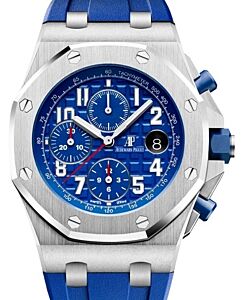 Audemars Piguet Offshore Chronograph Steel 42mm Indigo Blue Dial 26470ST.OO.A030CA.01