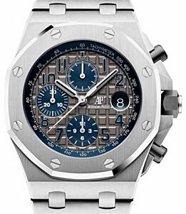 Audemars Piguet Royal Oak Offshore Selfwinding Chronograph 26474TI.OO.1000TI.01 Slate Arabic Titanium 42mm BRAND NEW