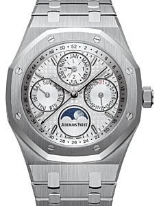 Audemars Piguet Royal Oak Perpetual Calendar Stainless Steel Silver Index 41mm Steel Bracelet 26574ST.OO.1220ST.01 