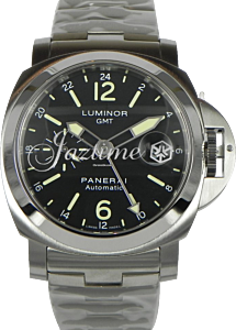 Panerai PAM 297 Luminor GMT 44mm Automatic Stainless Steel