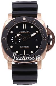 Panerai Submersible Goldtech OroCarbo 44mm Black Dial PAM02070