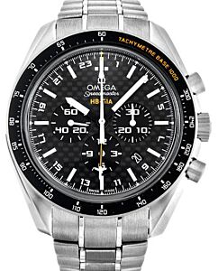 Omega 321.90.44.52.01.001 Speedmaster HB-SIA Co-Axial GMT Chronograph Numbered Edition 44.25mm Carbon Fiber Titanium BRAND NEW