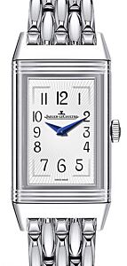 Jaeger-LeCoultre Calibre 842 Reverso One Duetto Moon 3358120 Silver Guilloche / Midnight Blue Stainless Steel 40.1 x 20mm Manual-Winding BRAND NEW