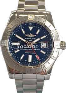 BREITLING A3239011|C872|170A AVENGER II GMT 43mm STAINLESS STEEL BRAND NEW