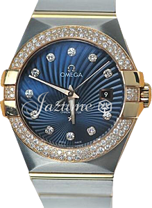 OMEGA 123.25.31.20.53.001 CONSTELLATION CO-AXIAL 31mm STEEL AND RED GOLD BRAND - BRAND NEW