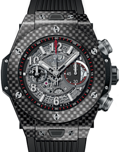 Hublot Big Bang Unico 411.QX.1170.RX Skeleton Arabic Carbon Fiber Case &amp; Rubber 45mm BRAND NEW