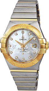 OMEGA 123.20.31.20.55.002 CONSTELLATION CO-AXIAL 31mm STEEL AND YELLOW GOLD - BRAND NEW